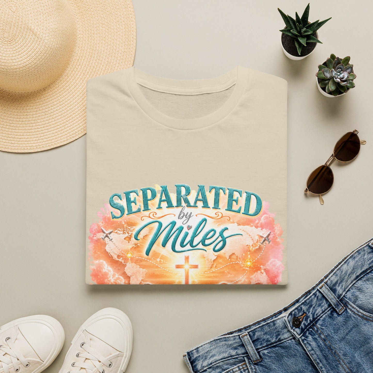 Separated by Miles T-Shirt | LDR Collection