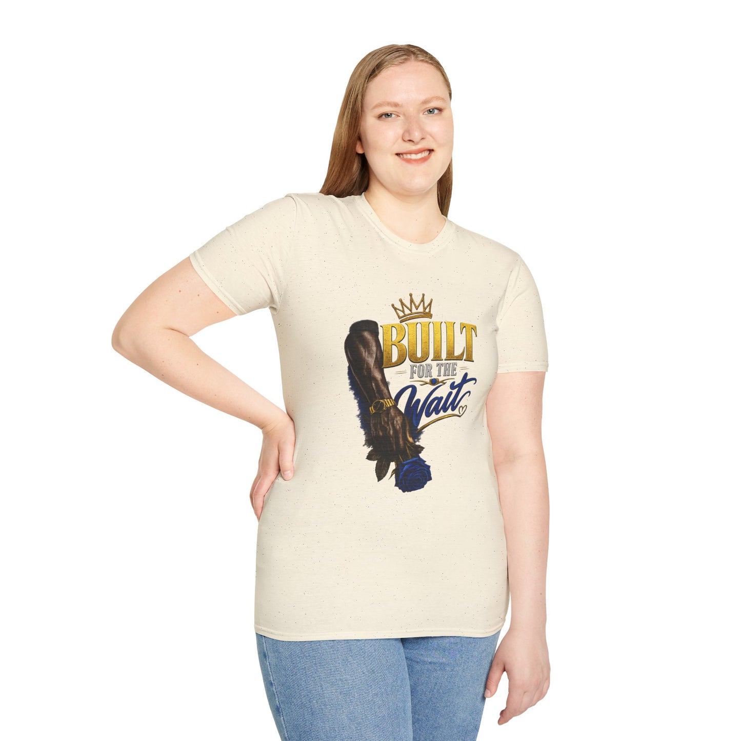Built for the Wait T-Shirt | Crown, Inspirational Faith Design