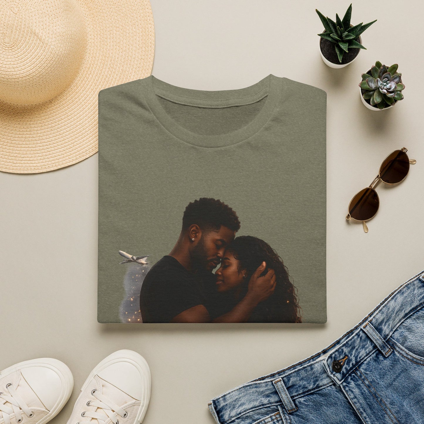 Our Forever Is Coming T-Shirt | Romantic Couple Silhouette, Sunset Love | LDR Collection