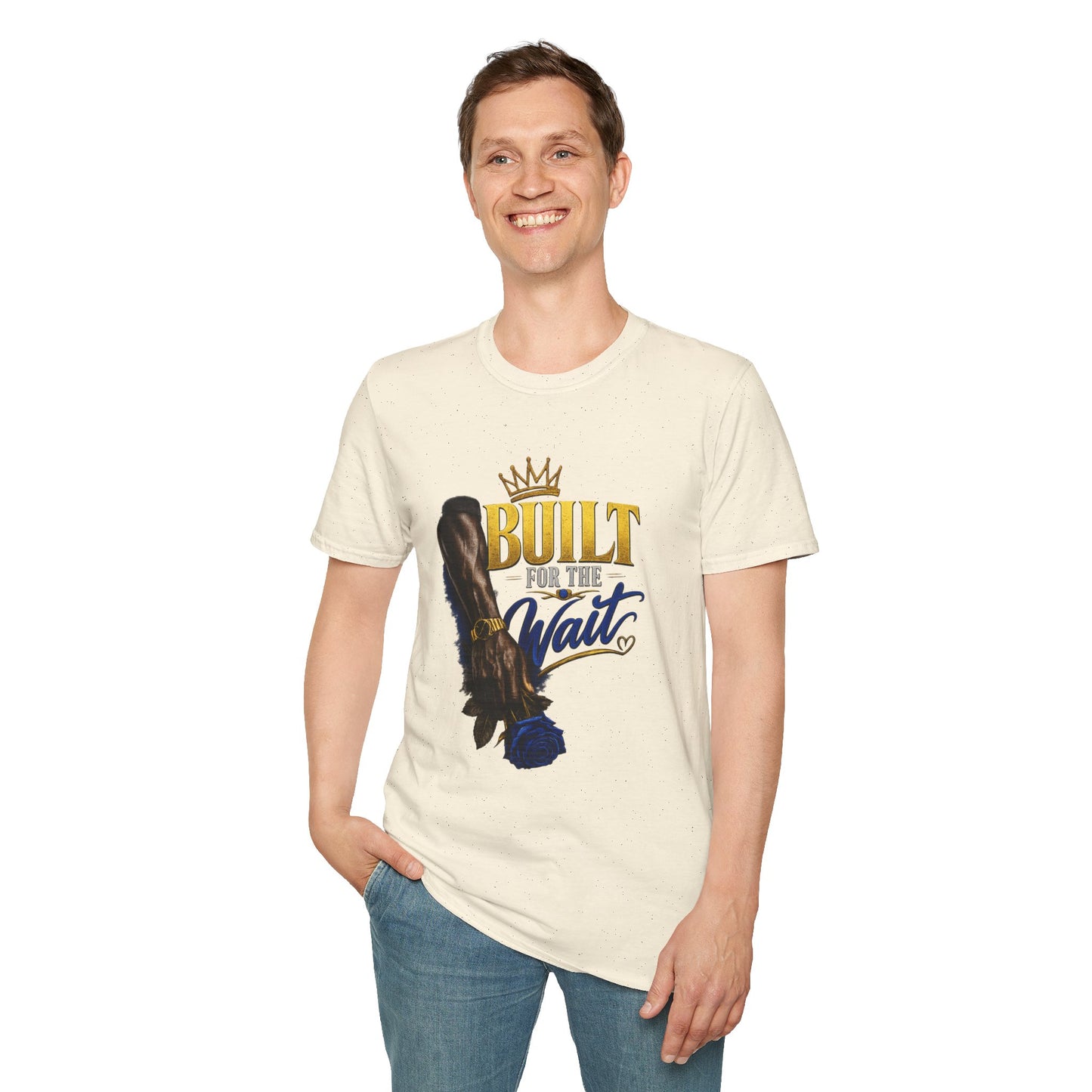 Built for the Wait T-Shirt | Crown, Inspirational Faith Design