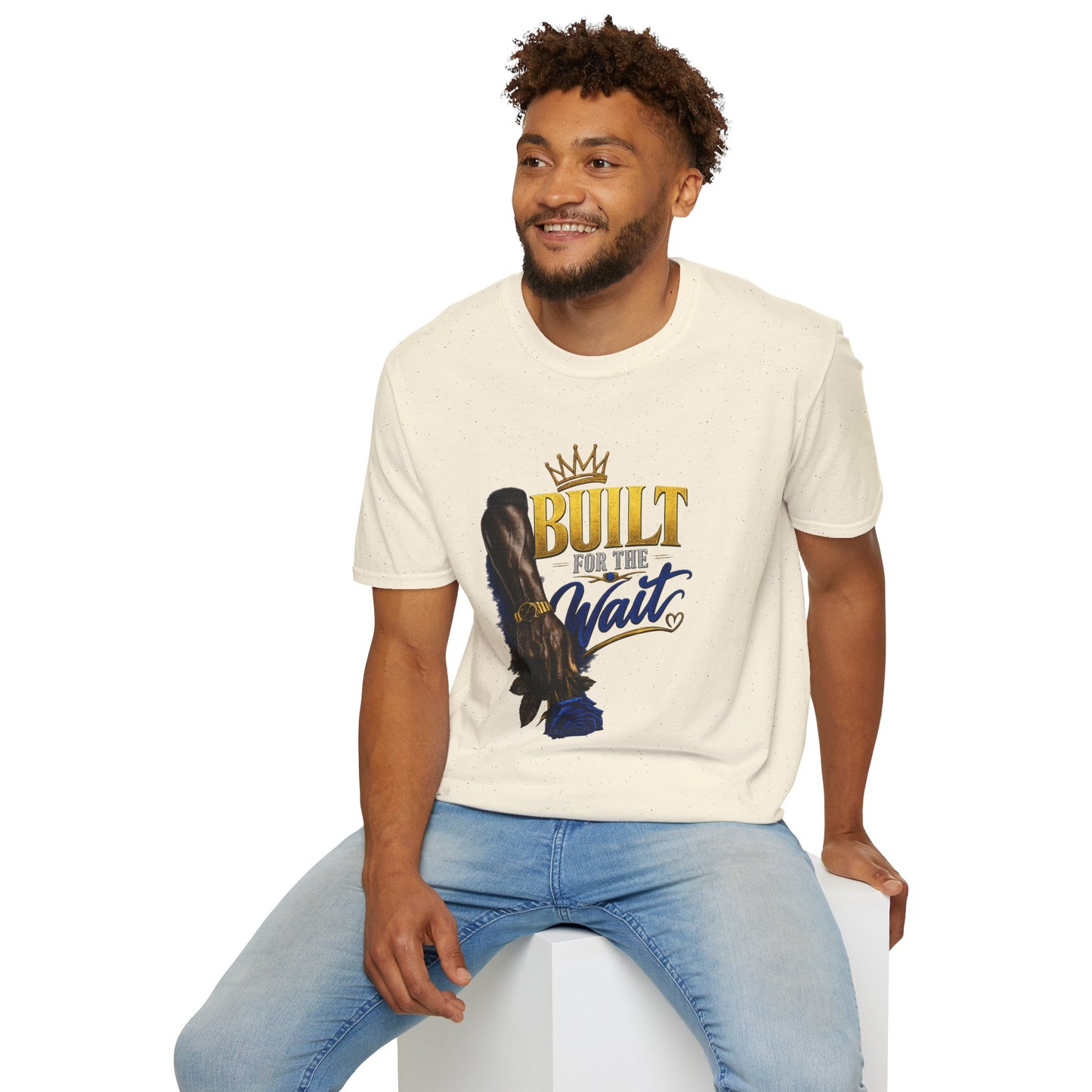 Built for the Wait T-Shirt | Crown, Inspirational Faith Design